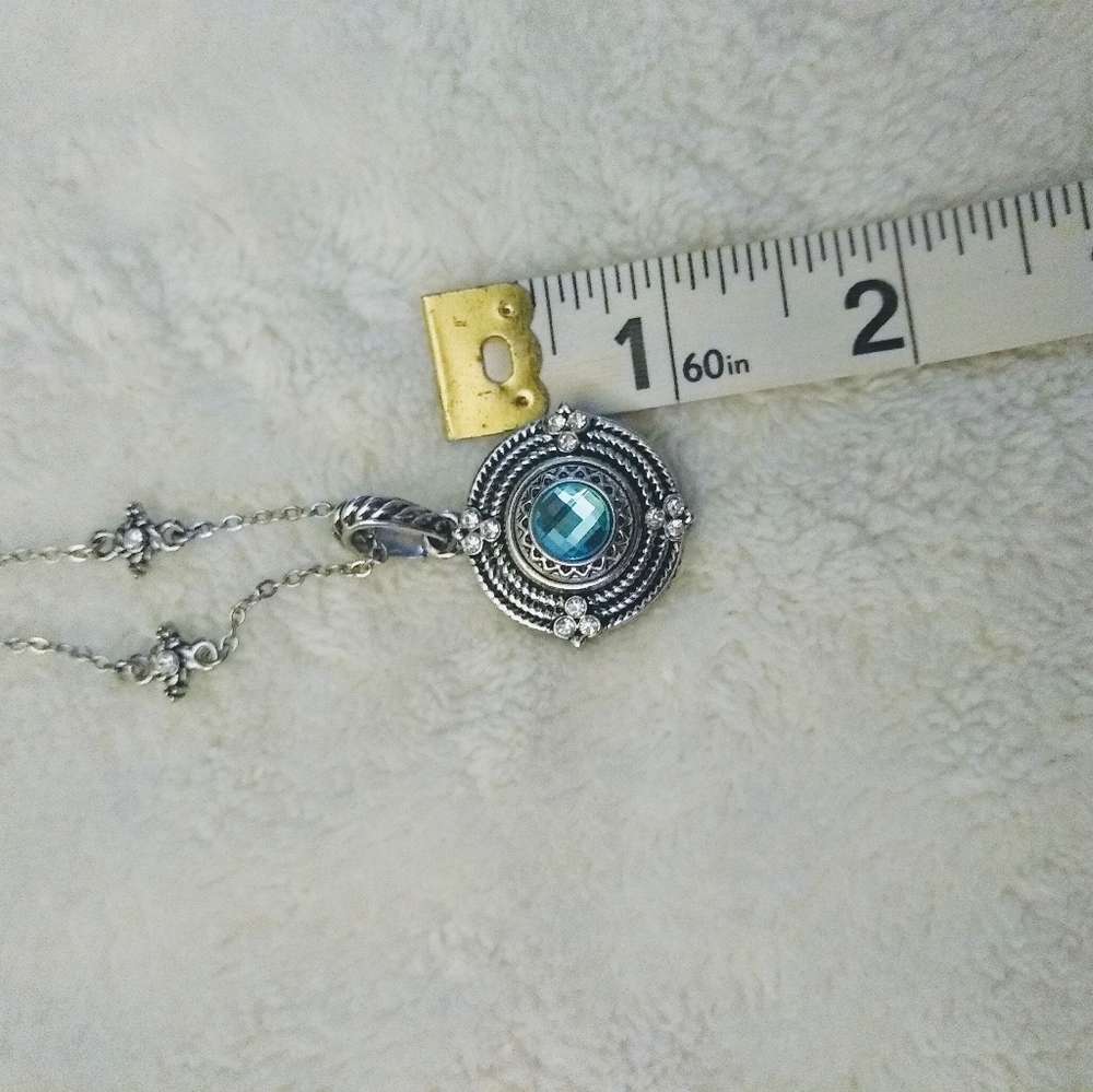 REDUCED! Snap Necklace Silvertone with 5 "Snaps"